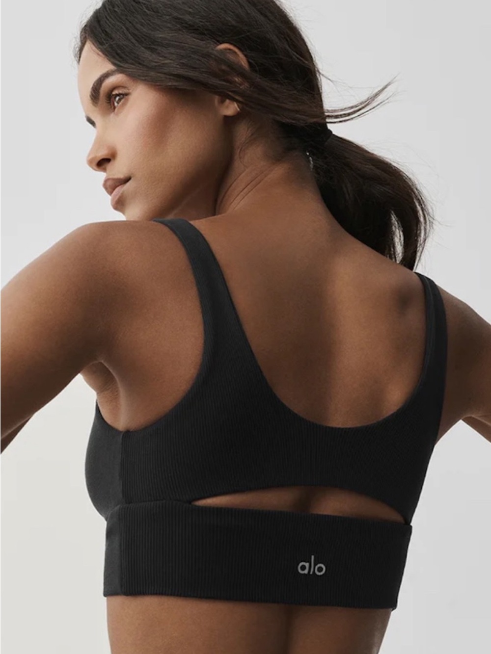 ALO Yoga Slit Bra (like new) - Picture 4 of 7